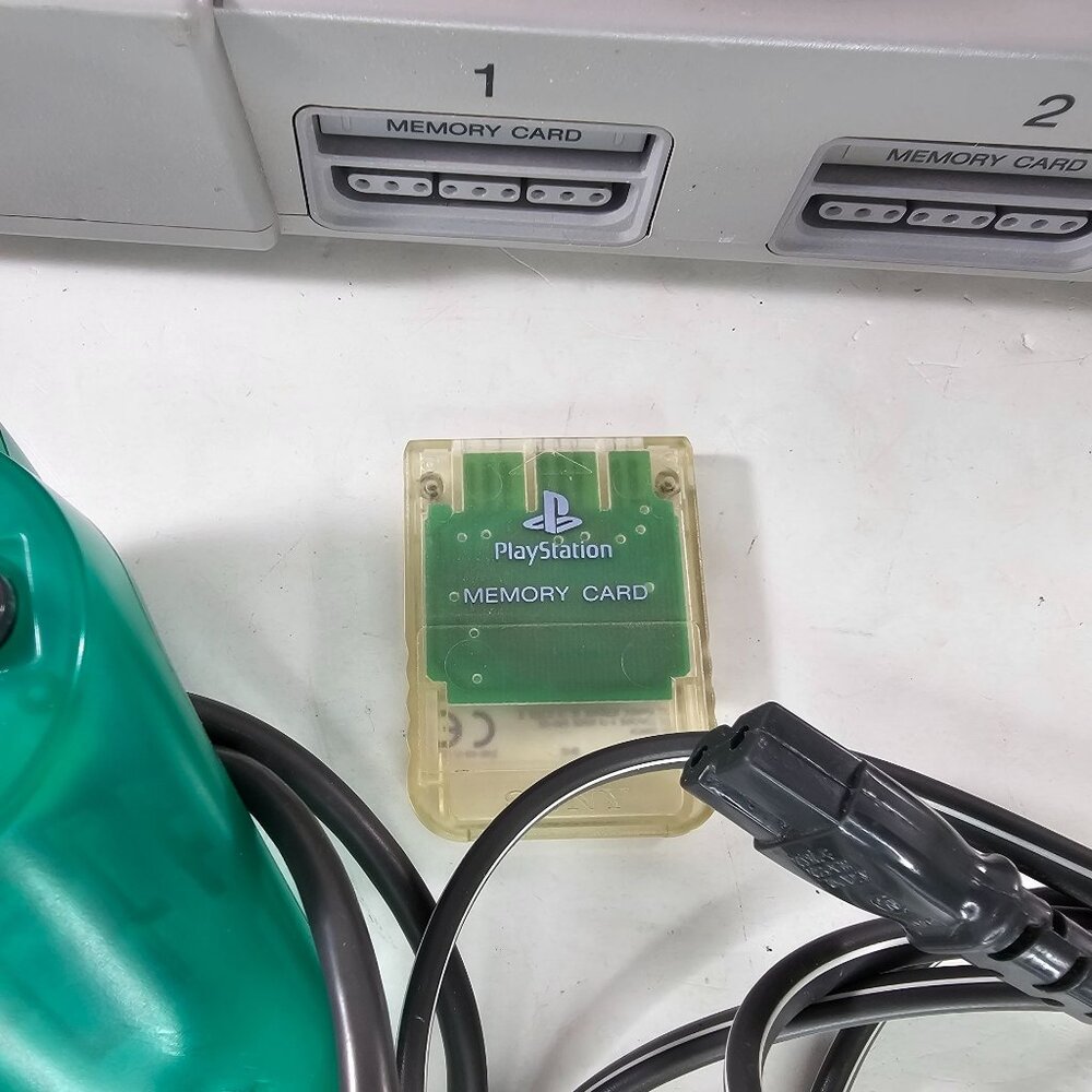 Sony PlayStation SCPH-9001 Console With Controller Memory Card Cables PS1 - Picture 3 of 11